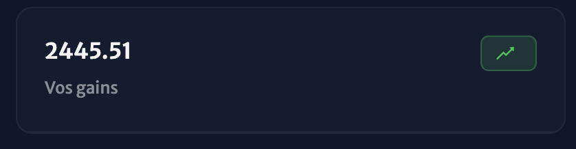 Vos gains